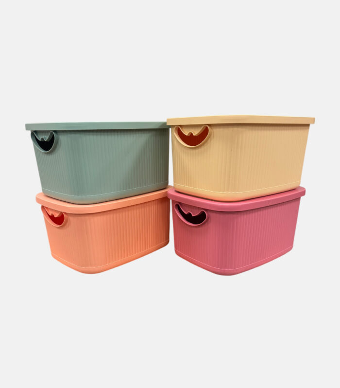 KAPAKLI KÜÇÜK SEPET (BAMBU) 17 LT